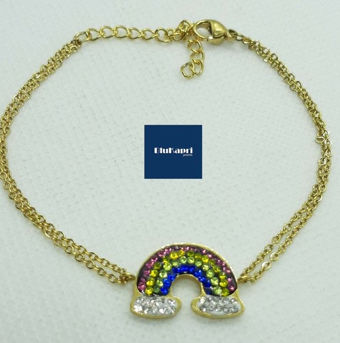 Bracciale donna dorato - bracciale,