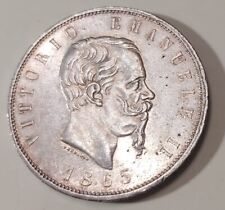 VITTORIO EMANUELE II 5 LIRE