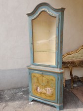 ANGOLIERA LACCATA CON DIPINTO DORATO - DOPPIO CORPO - BUONO STATO - 1940 EMILIA