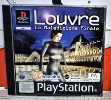 LOUVRE LA MALEDIZIONE FINALE PS1 PLAYSTATION 1 EDIZIONE ITALIANA COME NUOVO