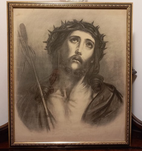 Ecce homo disegno a matita - homo,,