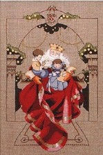 Modello punto croce Mirabilia