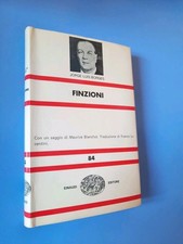 JORGE LUIS BORGES - FINZIONI -
