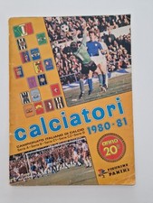 ALBUM FIGURINE CALCIATORI PANINI 1980/81 COMPLETO ORIGINALE DISCRETO