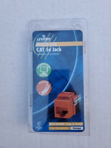 Leviton jack multiuso cat 8 - leviton,