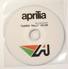 CD Manuale Uso e Manutenzione APRILIA Tuareg RALLY 125-250 Rotax-127GS e 244GS
