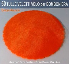 VELO TULLE BOMBONIERA 50 Pz
