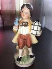 Statuina in porcellana vintage