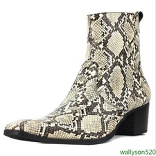 Stivaletti uomo moda punta