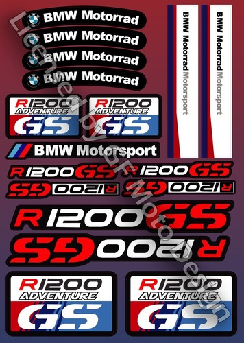 Adesivi moto bmw r1200 - adesivi,