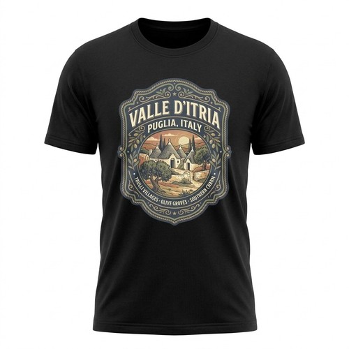 Shirt valle ditria - ditria, puglia