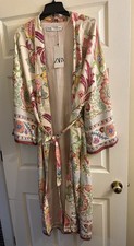 New Zara Vibrant Floral Silky