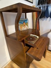 Mobile Decò porta giradischi da restaurare