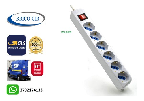Multipresa ciabatta elettrica - multipresa,