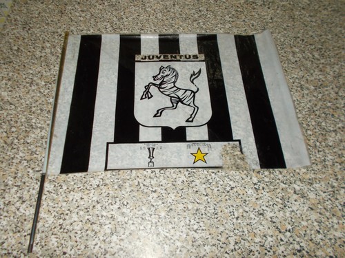 Bandiera plastica juventus - bandiera,