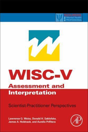 Wisc assessment and - wisc-v,