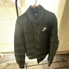 Giubbotto Bomber Nike Uomo Puffer - Verde Giada/Bianco - Taglia L