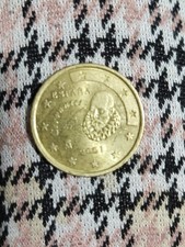 Moneta 50 Centesimi Rara - Spagna; Espana 2001