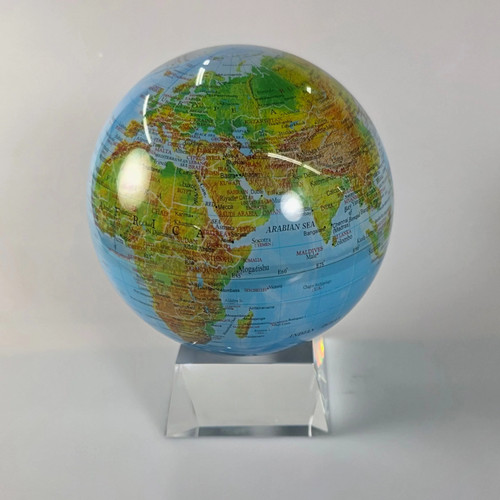 Mova globo mappa - mova, rilievo