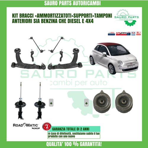 Kit bracci ammortizzatori - kit,