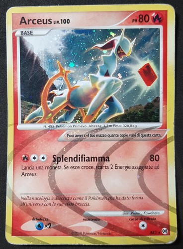 Arceus liv 100 - arceus, foil