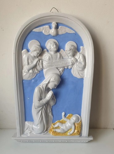 Plaque vierge enfant ugo - plaque,