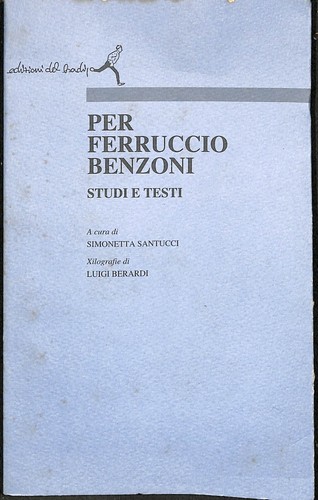 Per ferruccio benzoni - benzoni, e