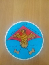 Raro Adesivo Club Delta LAVENO (Deltaplano) Grandi Dimensioni Diametro 15 Cm