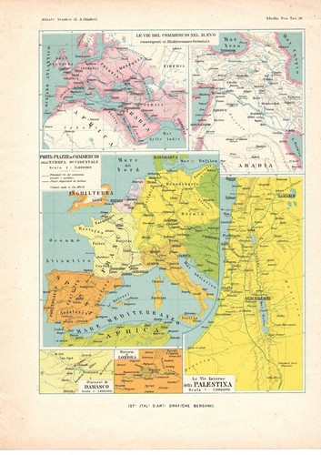Vie del commercio - del, nel