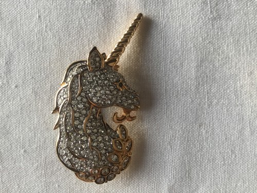 Swarovski spilla unicorno - spilla,