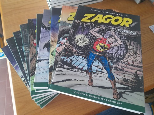 Lotto zagor collezione storica - lotto,