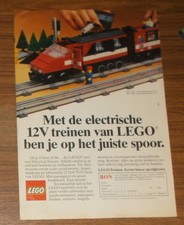 Rara Pubblicità LEGO Trains