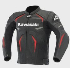 Giacca pelle kawasaki per - in,