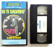 Vhs Film Ita Thriller Io Ti salvero'Alfred Hitchcock Joker Videocassetta (K12)