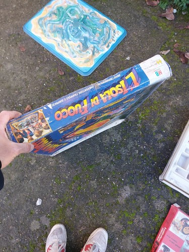Solo box isola fuoco gioco - isola, di