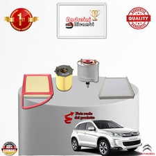 KIT TAGLIANDO 4 FILTRI CITROEN C4 AIRCROSS 1.6 HDI 82KW 112CV DAL 2012 ->