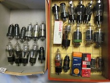 Sylvania 6JS6C, #35 Globo, Zenith 6K7G, #75, 5Y3GT, 6K6GT, 6K7 metallo, RCA 6146