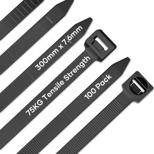 Fascette Plastica 300Mm X