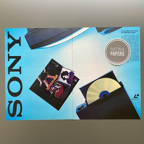 Lettore multidisco sony 1991 - multidisco,