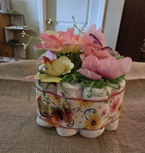 Centrotavola fiori multicolore