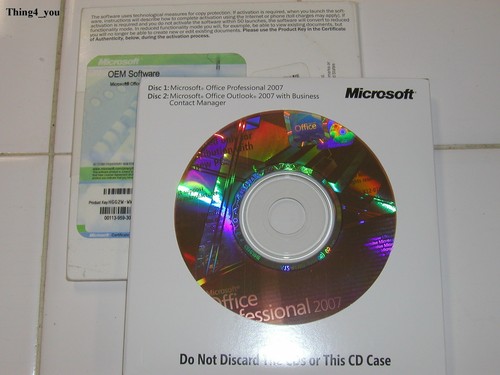 Microsoft office 2007 - microsoft,