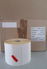 N. 2 BOBINE DA 3000 ETICHETTE T. TERMICO 100 MM X 35 MM PER STAMPANTI LEGGI BENE