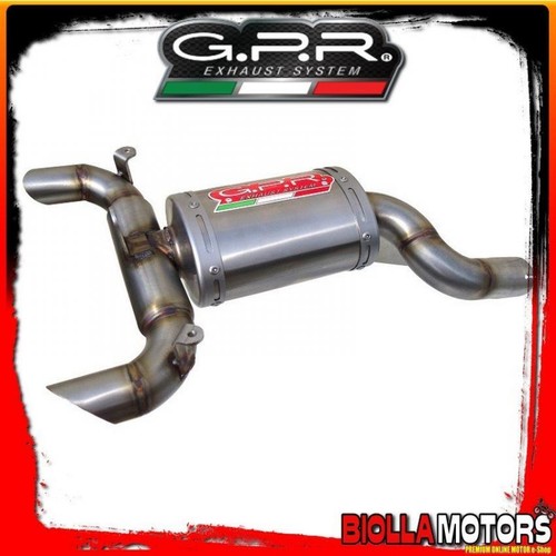 Scarico completo gpr derbi - gpr,