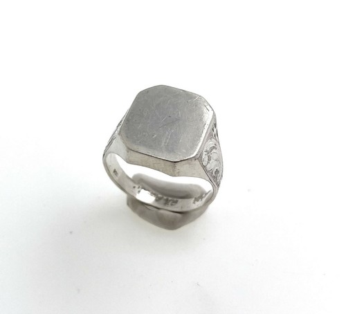 Anello sigillo uomo argento - uomo,