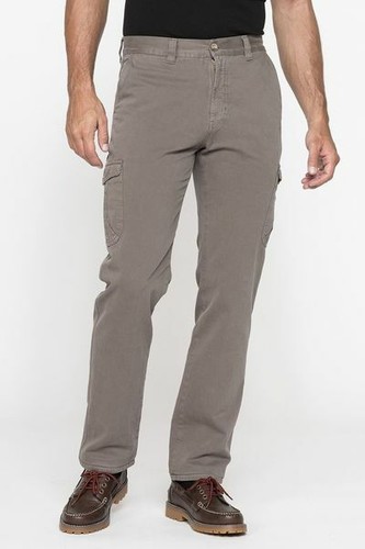 Pantalone cargo gabardina - pantalone,