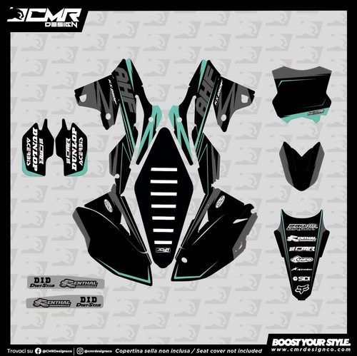 Kit grafiche adesivi - kit,