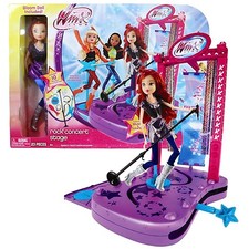 NUOVO Winx Club Rock Concert Stage con set gioco per bambole 