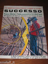 *18=SUCCESSO RIVISTA=ANNI '60=PUBBLICITA'=ADVERTISING=WERBUNG=PUBLICITE=