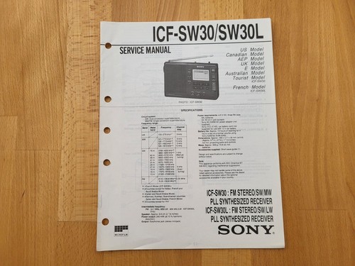Sony icf sw35 manuale - manuale, di