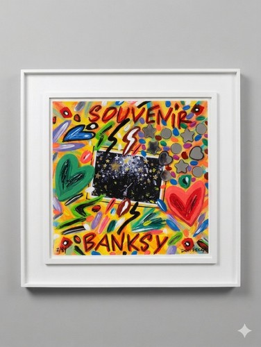 Souvenir banksy bruno - souvenir, banksy.